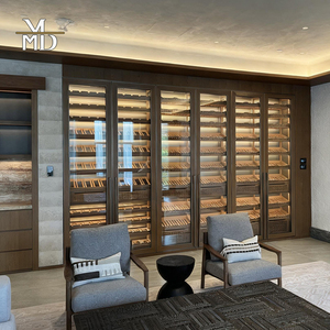 Customized Wine Cabinet Temperature-controlled Display Humidity-controlled for the Upscale Club Cigar Room Ymd-15 1.c - Product Image 4