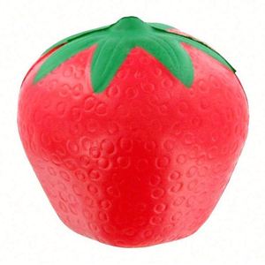 Custom Logo Promotional Gifts Pu <b>Foam</b> <b>Shape</b> Toy Strawberry Stress Reliever Ball - Product Image 4
