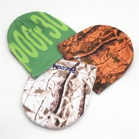YuKaiHe Bonnets tricotés personnalisés OEM avec impression intégrale, logo brodé de haute qualité, unisexe, pour le sport et le ski