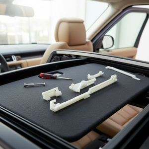 Kit de reparación de riel de guía de techo corredizo derecho izquierdo compatible con Range Rover - Product Image 3