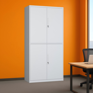 Cerraduras para Archivadores, Gabinete de Almacenamiento de Metal de Acero Resistente, Gabinete de Archivo de Oficina con Cerradura Segura, Diseño KD - Product Image 2