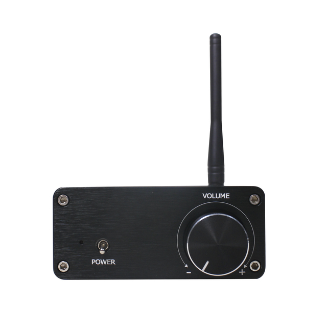 2x50W 4Ω 2-Channel Bluetooth Mini Class-D Amplifier with Built-in Digital Processor for Home Audio System, Home Cinema and BGM