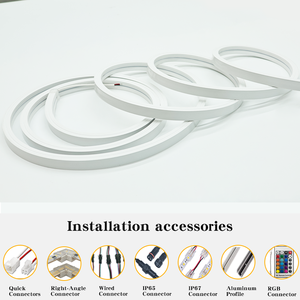 Muestras Gratis, Tira de Luz <span class=keywords><strong>LED</strong></span> de Neón Flexible de Alto Brillo con Certificación UL, CE, RoHS, 12V 24V, Rollo de 5m 10m para Bares, Hoteles, Proyectos - Product Image 5