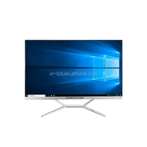 Precio barato de fábrica 23,8 pulgadas I5 H87 Dual Core 8G/256G todo en una computadora de escritorio de oficina con monitor todo en una PC