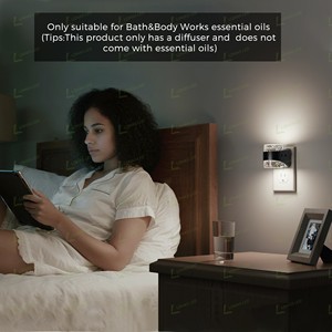 Lohas Acrylic Trang Trí Ánh Sáng Ban Đêm Hoàng Hôn Bình Minh Cảm Biến 5-Mức Độ Thay Đổi Độ Sáng 5000K <span class=keywords><strong>LED</strong></span> Trẻ Em Bé Giường Đèn Ánh Sáng Ban Đêm Cho Phòng Ngủ - Product Image 4