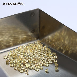 Pedra Preciosa Pukhraj de 1 Quilate, Tamanho Pequeno de 0.8-2.5mm, Safira Amarela Natural, Preço da Safira Amarela Natural de Bangkok - Product Image 3