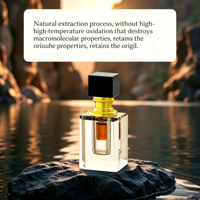 Huile d'Oud 100% Naturelle, Huile Essentielle d'Agarwood, Extrait Végétal de Qualité Supérieure, Oud Non Dilué de Luxe Extraits Supercritiques
