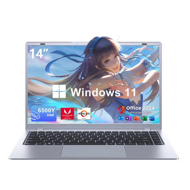 15.6" Notebook PC: AMD 3020e CPU, 8GB DDR4 RAM, 256GB SSD, 1080P Display Slim Laptop Perfect for Students Office Travel