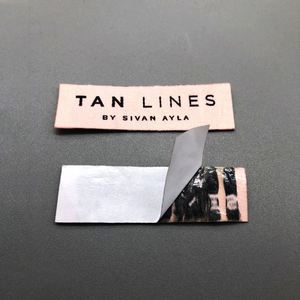Étiquettes de vêtements personnalisées par le fabricant, étiquettes tissées à coller au fer - Product Image 2