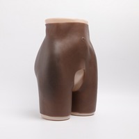 Nalgas Artificiales de Silicona de Alta Calidad Falsas Nalgas Moldeador de Cuerpo de Silicona Pantalones Sexy de Silicona para Glúteos con Entrepierna Abierta