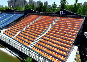 Asientos Telescópicos para Estadios que Ahorran <span class=keywords><strong>Espacio</strong></span>, <span class=keywords><strong>Gradas</strong></span> Apilables para Gimnasios - Product Image 2