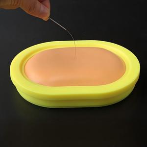 Modèle de peau en silicone pour la pratique de l'<span class=keywords><strong>acupuncture</strong></span> - Coussin d'entraînement portable pour l'insertion des aiguilles aux points d'<span class=keywords><strong>acupuncture</strong></span> pour les étudiants en MTC - Product Image 5