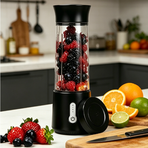 Licuadora Portátil Inalámbrica Recargable de 500 ml para Frutas y Verduras, para Uso en el Hogar y al Aire Libre - Product Image 2
