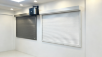 Fenêtre à volet roulant automatique moderne en aluminium isolé pour villa résidentielle