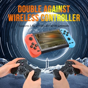 5.1 Inch HD X50 Cầm Tay Trò Chơi Giao Diện Điều Khiển Di Động Video Trò Chơi Máy Nghe Nhạc Cổ Điển Video Trò Chơi Giao Diện Điều Khiển Cho Bin/GBA/<span class=keywords><strong>FC</strong></span>/NES - Product Image 2