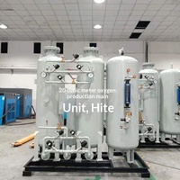 Générateur d'oxygène PSA industriel sur mesure de grande capacité de 20 mètres cubes, respectueux de l'environnement, garantie de plus de 5 ans, 350 kg