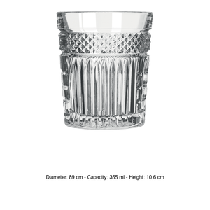 Radiant Old Fashioned Glass 35.5 cl H 10.6 cm Ø 8.9 cm Libbey - Product Image 3