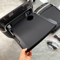Kits de Tableau de Bord de Panneau de Table de Voiture Pliable Multifonctionnel à Texture Fibre de Carbone pour Véhicule Commercial Mercedes Benz Vito Classe V