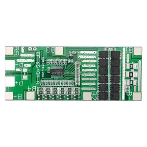 Placa de protección BMS de iones de litio 6S 24V 20A 40A 18650, PCB de carga equilibrada para iluminación solar de bicicletas eléctricas - Product Image 2