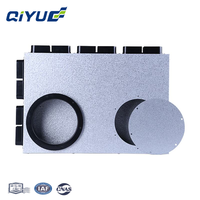 Boîtier de distribution d'air en acier galvanisé pour système de ventilation centralisée, répartiteur de conduit CVC, installation facile, taille standard pour air frais