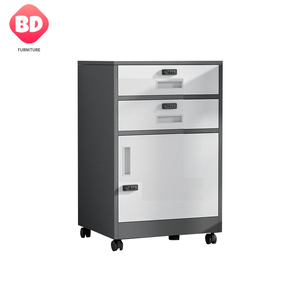 Offre spéciale Armoire de bureau plusieurs couleurs à <span class=keywords><strong>bas</strong></span> prix avec deux tiroirs classeur à verrouillage par mot de passe avec roues - Product Image 4