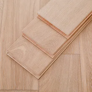 Indoor White Oak Engineered Wood Flooring Multilayer Natural Vendor More Style High-end Engineered Hardwood Flooring