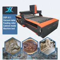 Offre Spéciale pas cher sculpture sur bois CNC routeur 4 axes 3D CNC 1325 routeur cylindre alésage et fraiseuse avec rotatif
