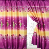 Rideaux romains imprimés bon marché pour salon, Afrique du Sud, design philippin, tissés, 100% polyester, ignifuges, occultants