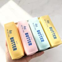 Vente en gros de jouets squishy faits main, blocs de construction à presser craquelaux en forme de bâtonnets de beurre, palette de dopamine, anti-stress, jouet sensoriel en gros