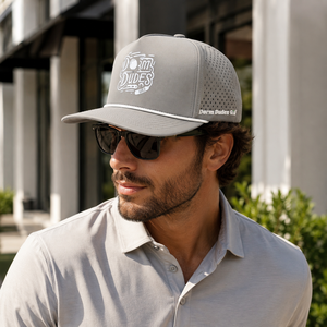 Casquette de golf 5 panneaux, broderie manuelle, impression personnalisée, OEM, faible MOQ, haute qualité, boucle métallique, ventilée, durable, sportive, unisexe - Product Image 6