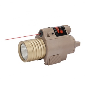 Portable M6 <b>Flashlight</b> RED Laser Sight M6 <b>LED</b> Light Combo Mount Ultra Bright for Outdoor Activities - Product Image 2