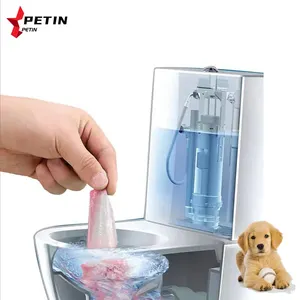 100% thuận tiện Flushable PVA nhựa nước hòa tan Pet poop con chó chất thải túi rác Dog poop Túi