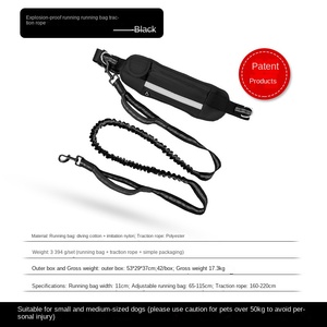 पोर्टेबल आउटडोर खेल नायलॉन रिट्रेटेबल कुत्ते के लिए पंड कमर बैग के साथ लश - Product Image 4