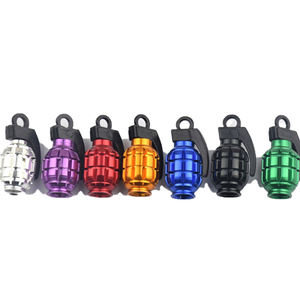 Bouchons <span class=keywords><strong>de</strong></span> poussière <span class=keywords><strong>de</strong></span> <span class=keywords><strong>Valve</strong></span> <span class=keywords><strong>de</strong></span> pneu <span class=keywords><strong>de</strong></span> roue <span class=keywords><strong>de</strong></span> Grenade <span class=keywords><strong>de</strong></span> plusieurs couleurs pour voiture vélo moto <span class=keywords><strong>BMX</strong></span> Tesla Mercedes Audi - Product Image 1