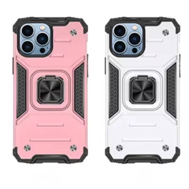 Waterproof Shockproof Armor 360 Ring Metal Car Kickstand TPU PC Anti Shock Magnetic Phone Case for iPhone 11 12 13 14 15 Pro Max