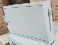HTYZ 2U, rack de serveur mural personnalisé homologué CE, 19 pouces, SPCC, 350x530x150mm, armoire réseau Internet en stock