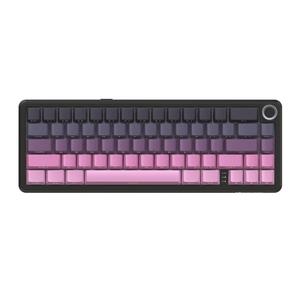 Clavier mécanique sans fil Attack Shark X66, disposition 60 %, touches entièrement remplaçables à chaud, sans conflit, trois modes, RGB, pour le gaming - Product Image 1