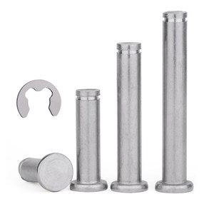 304 thép không gỉ định vị <span class=keywords><strong>Pin</strong></span> phẳng đầu rãnh <span class=keywords><strong>pin</strong></span> hình trụ <span class=keywords><strong>Pin</strong></span> circlip Bộ - Product Image 6