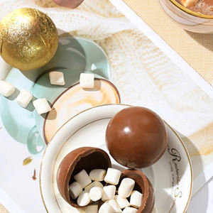 OEM lait café brassage chocolat beurre de cacao boule de chocolat guimauve chocolat <span class=keywords><strong>bombe</strong></span> - Product Image 1