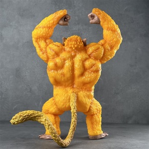 Statua di Gorilla Trasformato in Grande Scimmia Dorata Versione Teatrale, Modellino Anime, Pezzo da Esposizione in PVC, Confezione Originale Giapponese - Product Image 2