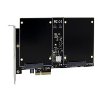 SUNWEIT ST57 PCIe X4 88SE9230 Carte RAID SATA HHD/SSD 2-2,5 pouces