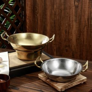 Marmite à Soupe en Acier Inoxydable LEOZ au Design Classique avec Corps Robuste et Doubles Poignées pour la Cuisson de Plats Chauds et de Plats à Base de Fruits de Mer - Product Image 4