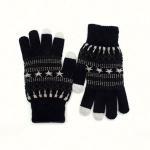 Factory Direct Sale <b>Touch</b> <b>Screen</b> <b>Gloves</b> Adult Jacquard Knitted <b>Gloves</b> Winter <b>Gloves</b> - Product Image 5