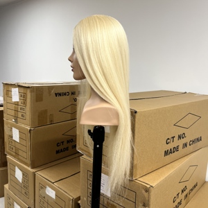 <span class=keywords><strong>Tête</strong></span> de mannequin 80% cheveux humains, 26 pouces de long, avec épaules, pour coiffure <span class=keywords><strong>à</strong></span> chaud, têtes d'entraînement, mannequin de coiffure pour chignons - Product Image 4