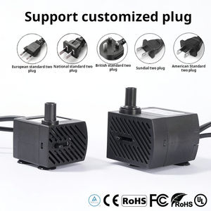 소형 저소음 3W 조명 및 필터 내장 플라스틱 실내용 어항 및 수족관 물갈이 연못용 수중 펌프 - Product Image 4