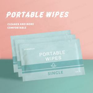 Lingettes humides pour bébé portables, emballées individuellement, <span class=keywords><strong>petit</strong></span> paquet de 60 ou 80 pièces, jetables, soin doux pour les voyages - Product Image 2