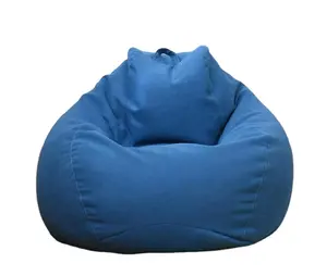 Meubles de maison paresseux garçon pouf pouf fauteuil ottoman haut dossier enfants pouf canapé chaise