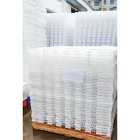 Plancher en lattes de plastique épaissi et durable pour élevage de porcelets, cages pour animaux, abris pour bétail, certifié ISO9001, personnalisable