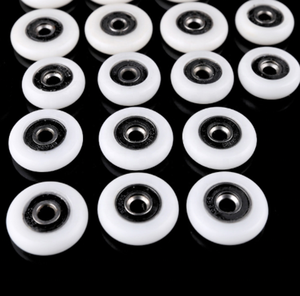 Roues <span class=keywords><strong>de</strong></span> guidage en nylon au design moderne Rouleaux <span class=keywords><strong>de</strong></span> poulie POM <span class=keywords><strong>pour</strong></span> accessoires <span class=keywords><strong>de</strong></span> <span class=keywords><strong>porte</strong></span> et fenêtre Roue <span class=keywords><strong>de</strong></span> tente à rail droit et incurvé Salle <span class=keywords><strong>de</strong></span> bain - Product Image 2