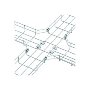 Galvanized Wire Mesh <b>Cable</b> Tray for Electric Engineering SS304 Wire Mesh Basket <b>Cable</b> Tray - Product Image 2